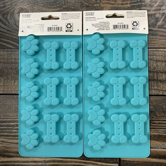 4 Silicone Molds Baby Shower Butterfly Dog Wax Melt Chocolate 1 Penguin Ice Mold - Picture 4 of 9